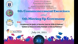 6th Junior High School Moving Up Ceremony - ICEHS-Santiago Annex