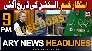 ARY News 9 PM Headlines 2nd November 2023 | 𝐄𝐂𝐏 𝐚𝐧𝐧𝐨𝐮𝐧𝐜𝐞𝐬 𝐆𝐞𝐧𝐞𝐫𝐚𝐥 𝐄𝐥𝐞𝐜𝐭𝐢𝐨𝐧𝐬 𝟐𝟎𝟐𝟒 𝐝𝐚𝐭𝐞