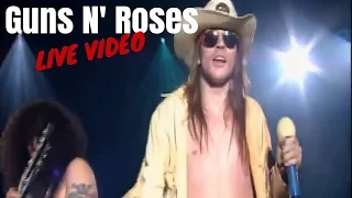 Guns N' Roses  Knocking On Heaven's Door Live In TOKYO 1992 HD HQ