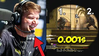 S1MPLE SHOWS WHAT 0.001s REACTIONS LOOK LIKE! KENNYS WTF?! CSGO Twitch Clips