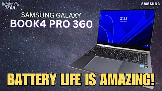 WOW! Battery Life & Thermals | Samsung Galaxy Book4 Pro 360