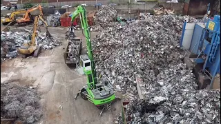 Scrap Metal Recycling at Bradford Waste Traders LTD.