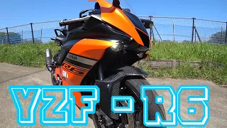 YZF-R6 を定番カスタム・・・した姿　＃25　【モトブログ】