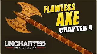 Uncharted: The Lost Legacy -  All 3 "Axe Fort Trials" in Chapter 4 (Flawless Gauntlet Trophy Guide)