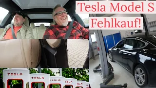 Tesla Model S Kauf mit bösem Ende! Akku Cut