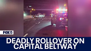 1 killed, multiple injured in Capital Beltway crash in Montgomery County