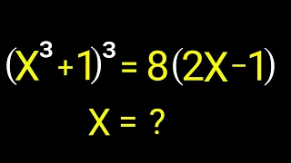 A Nice Hexic Algebra | Olympiad Math | How to solve for "X"?