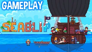 SEABLIP Gameplay ► Stardew Valley meets Pirate Life