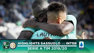 SASSUOLO 3-4 INTER | HIGHLIGHTS | Lautaro and Lukaku with the braces! 🤜🏻🤛🏿⚫🔵