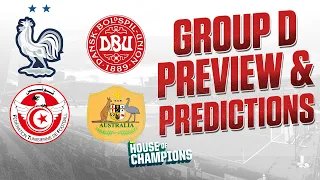 France BETTER than 2018 but DON'T SLEEP on Denmark | 2022 World Cup Group D Preview & Predictions