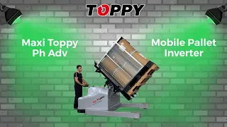 Mobile pallet Inverter "Maxi Toppy Ph WB" (CARTON DRUMS)