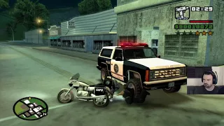 Grand Theft Auto: San Andreas HD playthrough pt44 - Country Bumpkin Bank Heist