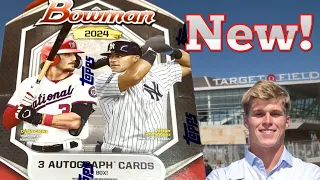 HUGE $1,000+ PULL!  NEW RELEASE!  2024 BOWMAN JUMBO BOX OPENING!