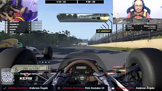 F1 2020 - GP da China  - Corrida 50% com simulador de movimentos Modo Carreira com a McLaren