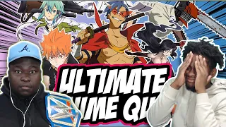 CAN YOU BEAT THE OTAKUBROZ?? | ULTIMATE ANIME QUIZ **HARD**