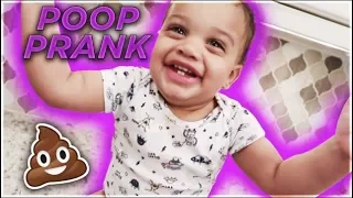 POOP PRANK ON DAD | THE PRINCE FAMILY