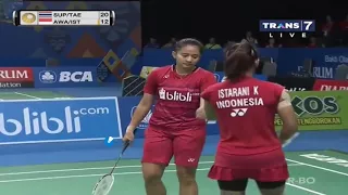 2017 INA SS | Anggia Shitta A. NK Mahadewi Istarani vs S.Taerattanachai Puttita Supajiraku