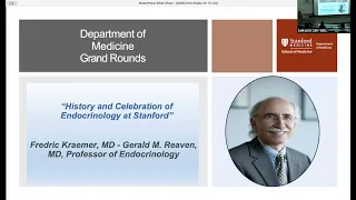 History and Celebration of Endocrinology at Stanford | DoM Grand Rounds | 13 December 2023