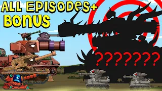 All Episodes of MUTANT KV-6 - RAINING DOWN THE AGONY | Мультики про танки | Cartoons About Tanks