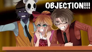 OBJECTION!!! || Trend (Art) || (FNAF) Afton Family (Ft. Henry Emily and Cassidy) || ⚠️BL00D⚠️