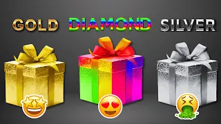 Choose Your Gift! 🎁 Gold, Diamond or Silver ⭐💎🤍