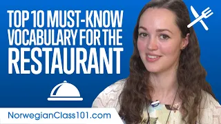 Top 10 Must-Know Vocabulary for the Restaurant in Norwegian