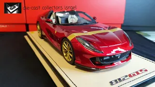 mr collection 1/18 ferrari 812 gts