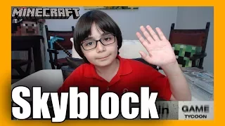 MİNECRAFT'TA SKYBLOCK SERİSİ - FİNAL !!! 1.Sezon 10.Bölüm MİNECRAFT BKT