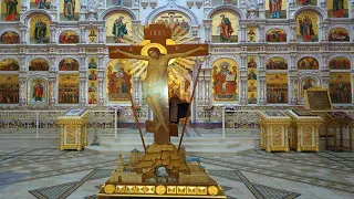 Проповедь после  Пассии у Распятия Христова во Всехсвятском храме протоиерея Алексея Васина.