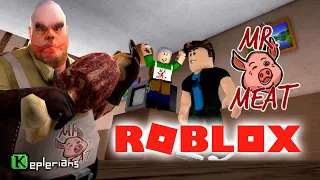 Keplerians DEVS ESCAPING from MR MEAT in ROBLOX 🍖 | SAVING AMELIA | Gameplay CHALLENGE