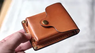 My SECRET Leather Patina Process // DIY Playing Card Case