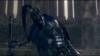 Artorias' cutscene with cut dialogue