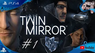 TWIN MIRROR * Ламповое прохождение игры #1 * PARTIAL COMMENTING *