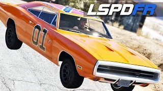 LSPDFR E119 - Dukes of Hazzard Run | Police Chase Me | General Lee vs Polaras