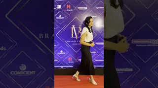 Cricketer Smriti Mandhana Graces Event, Radiant in Stunning Outfit #shorts #ytshorts #trending