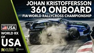 Onboard with 2018 FIA World Rallycross Champion Johan Kristoffersson *360 Video*