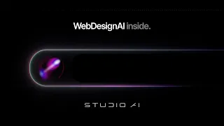 STUDIO AI | The all-new design tool with WebDesignGPT inside.