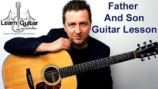 Father and Son - Cat Stevens - Acoustic Guitar Tutorial - Drue James