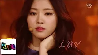 [Apink] LUV (Love) @ popular song Inkigayo 141130