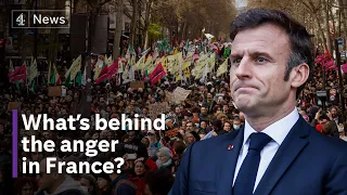 From pensions to drought - is there more to protests in France?