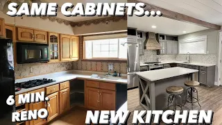 DIY KITCHEN REMODEL | WATCH as we STEP BY STEP  transform our outdated kitchen on a BUDGET!