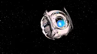 Portal 2 Wheatley Apologizes While Stuck in Space