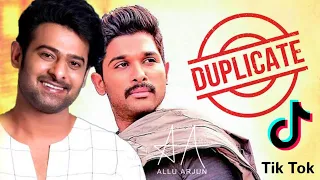 Allu Arjun & Prabhas Duplicate!!!|TikTokToday| Tollywood Duplicates| Allu Arjun Duplicates.