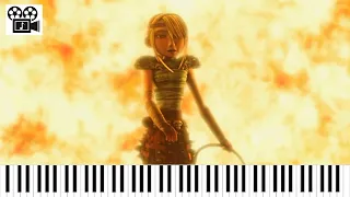 How To Train Your Dragon: This is Berk - Piano Cover/Music Video (HD)
