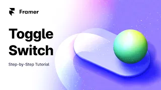 How to create realistic toggle switch interaction on Framer