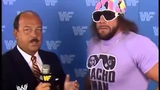 Macho Man Randy Savage interview nothing means nothing