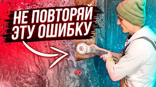 Ошибка при Укладке Крупноформатной Плитки | Изготовление Ниши после Укладки Плитки