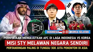 Gegerkan Asia! Pernyataan AFC di laga Indonesia vs Korea selatan "ini di tunggu jutaan mata"