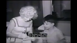 Footage Marilyn Monroe Visiting An Orphanage in 1952 - "I use to sit up in the window and cry"