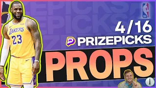 NBA Player Prop Picks / Bets for 4/16/2024 - Play-In Game [Lakers vs Pelicans + Warriors vs Kings]